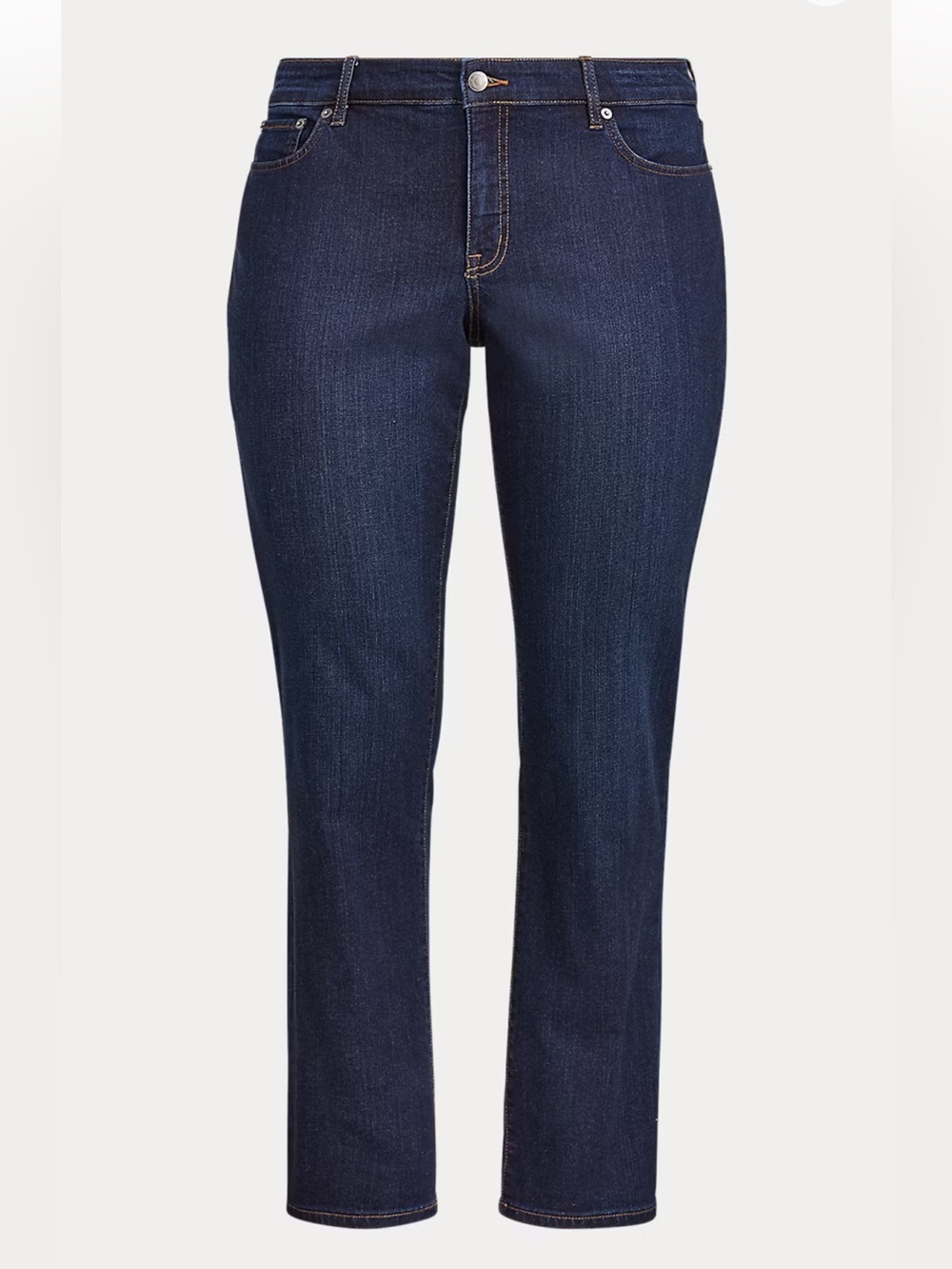 LAUREN Ralph Lauren Women’s Modern Straight Curvy Jeans | Size 12
